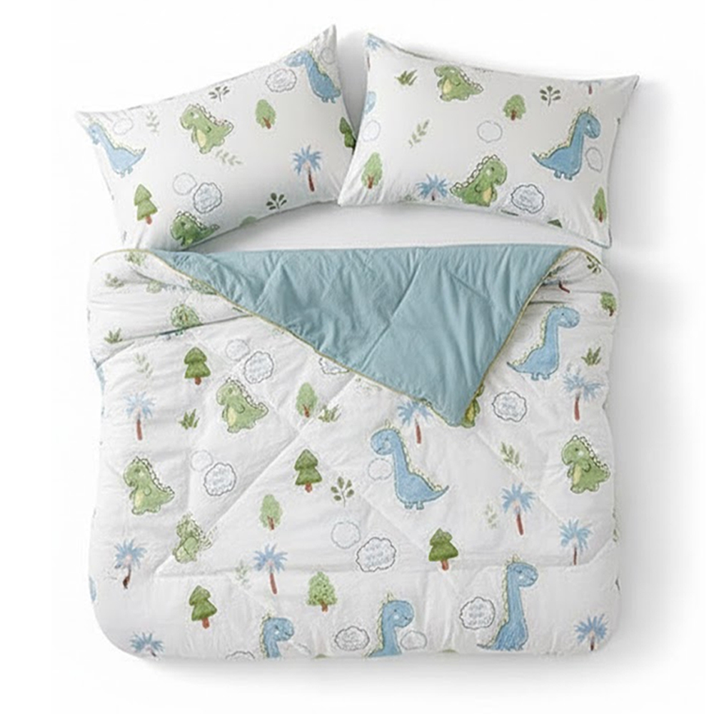 Star Babies Dino Printed Double Quilt Air Conditioning Blanket Only