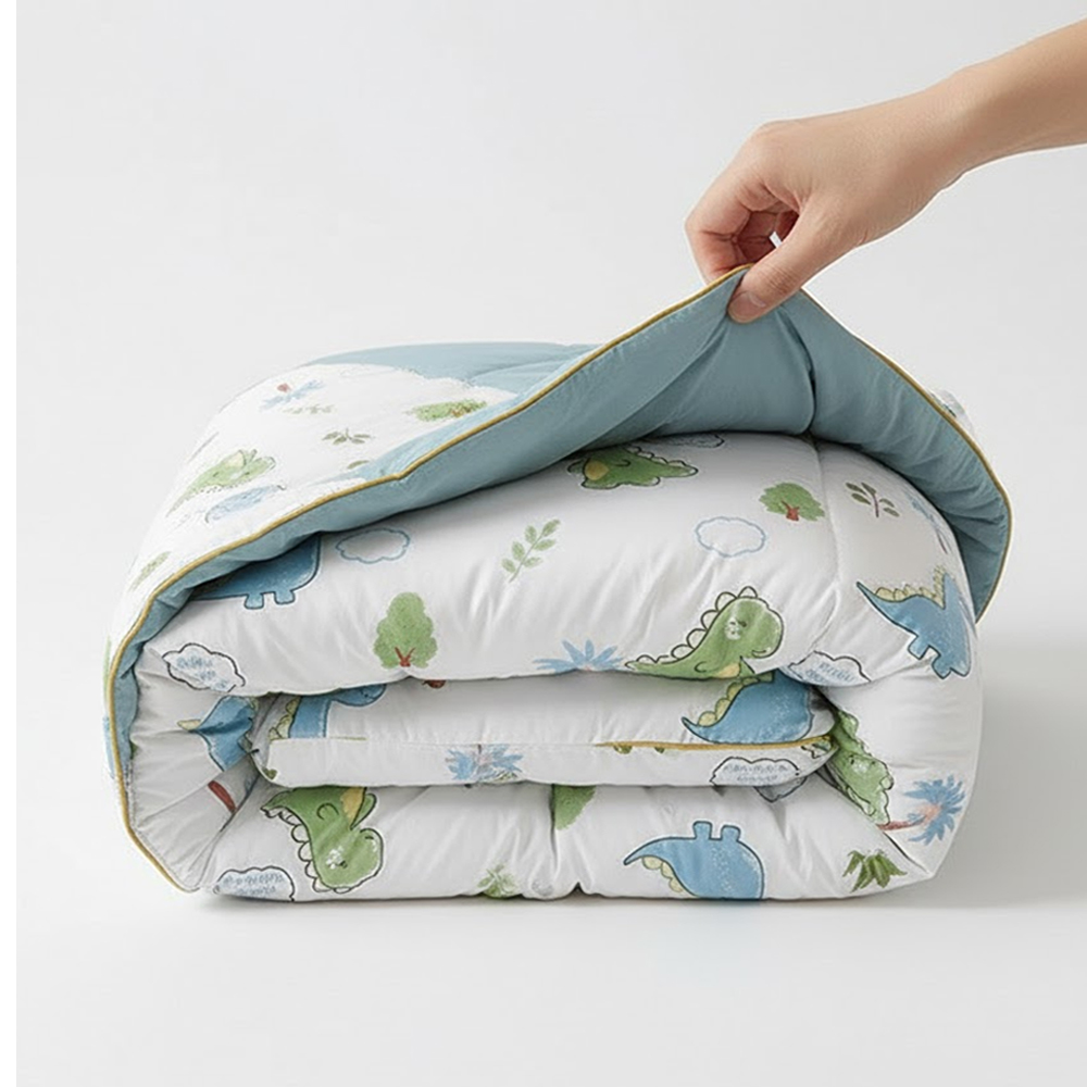 Star Babies Dino Printed Double Quilt Air Conditioning Blanket Only