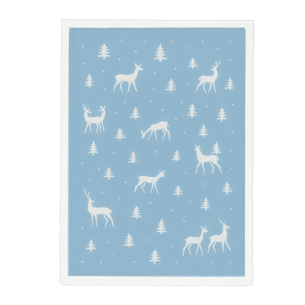 Star Babies - Cotton Knitted Baby Blanket - 75x102 cm