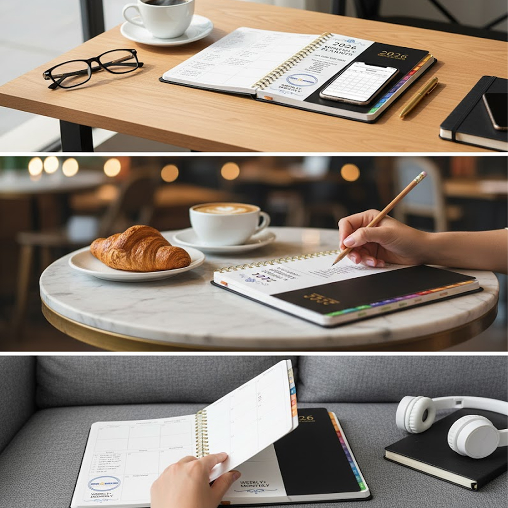 ستار بيبيز - دليل تخطيط أسبوعي وشهري لعام 2026 - متعدد الألوان