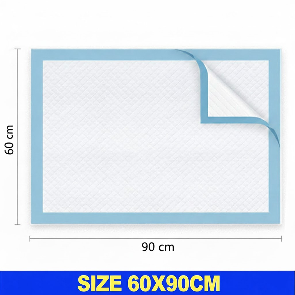 Star Babies - Disposable Changing Mats 60cm X 90cm - Blue - 100 pcs