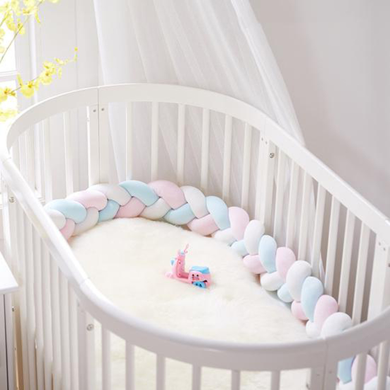 Factory Price Baby Crib Washable Cushion Bumper - B