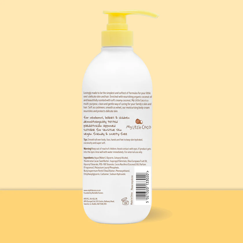 My Little Coco - Moisturising Body Cream - Coconut - 800 ml