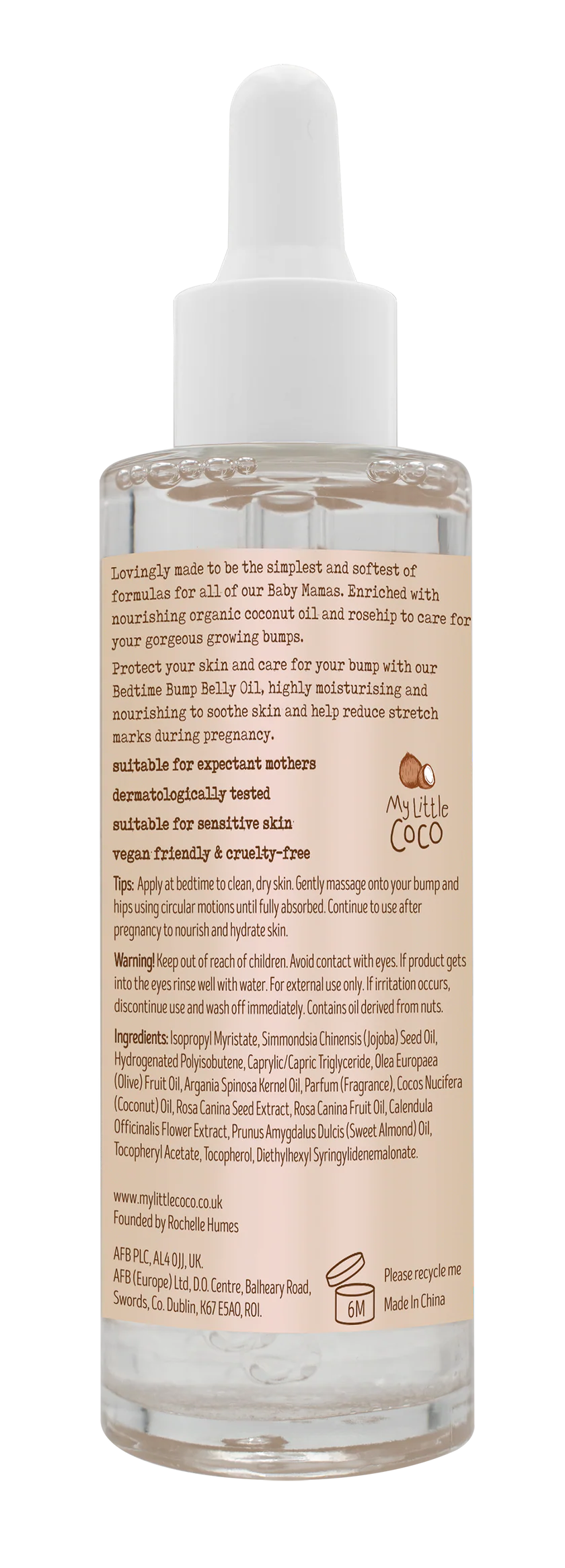 ماي ليتل كوكو - زيت بطن بيبي ماما للحمل - 75 مل