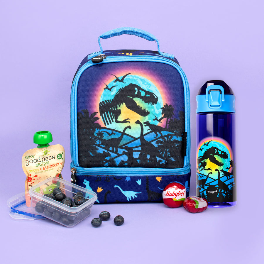 فرينجو - زمزمية بفوهة تفتح للأعلى - ديناصور وقمر