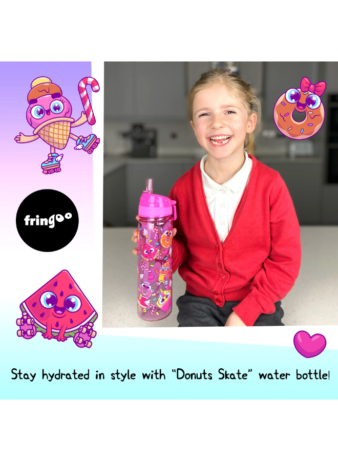 فرينجو - زمزمية بمصاصة - 650 مل - دوناتس سكيت