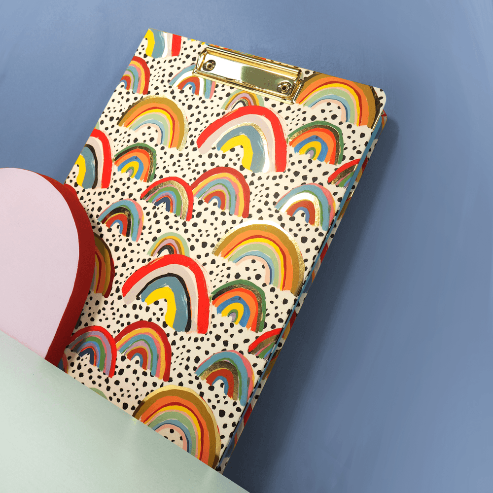 Eleanor Bowmer - A4 Rainbow Padfolio - Multicolor