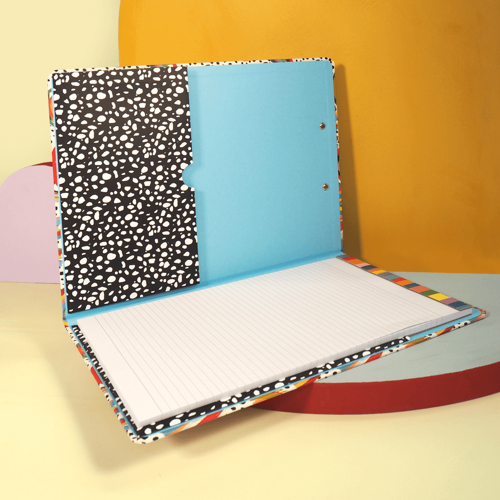 Eleanor Bowmer - A4 Rainbow Padfolio - Multicolor