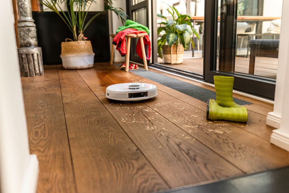 Karcher - Robot Vacuum Cleaner With Wiping Function RCV 5 - White