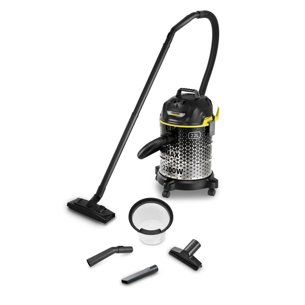 Karcher - Canister Vacuum Cleaner DVAC 2200 - Black