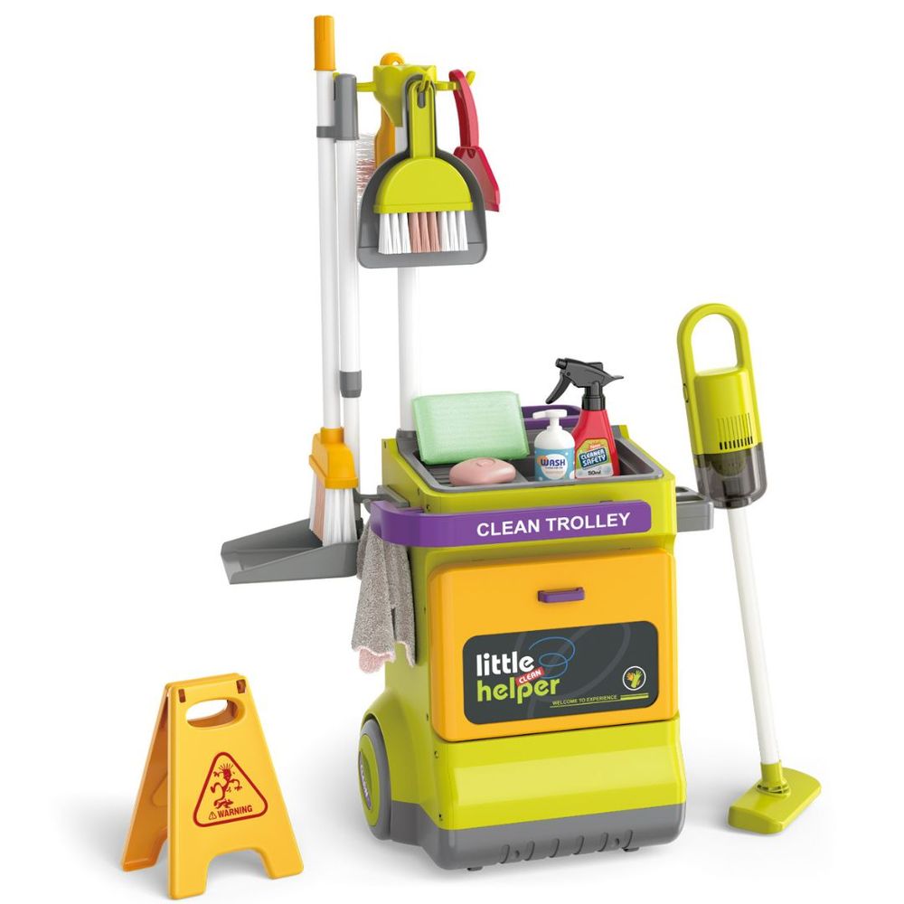 Mini Panda - Cleaning Cart Kit - 26 Pcs