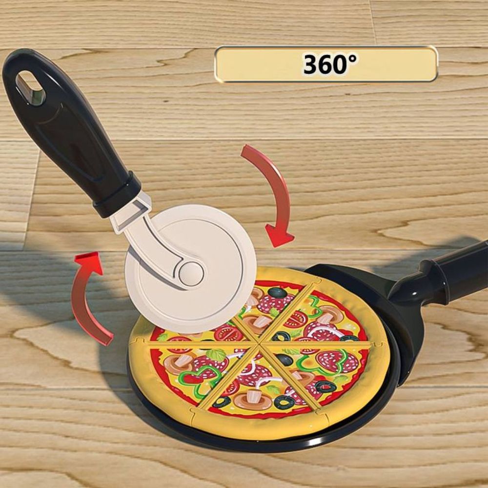 Mini Panda - Mini Pizza Pretend Playset - Multicolor - 66 Pcs