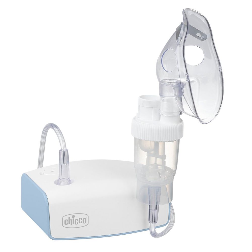 Chicco - Super Micro Family Piston Nebulizer Kit - White