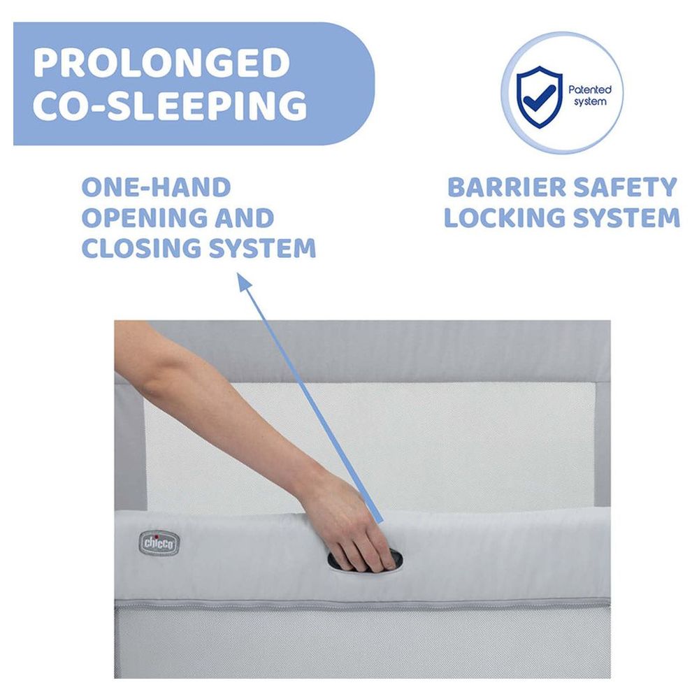 Chicco Next2Me Forever Co Sleeping Crib Ash Grey