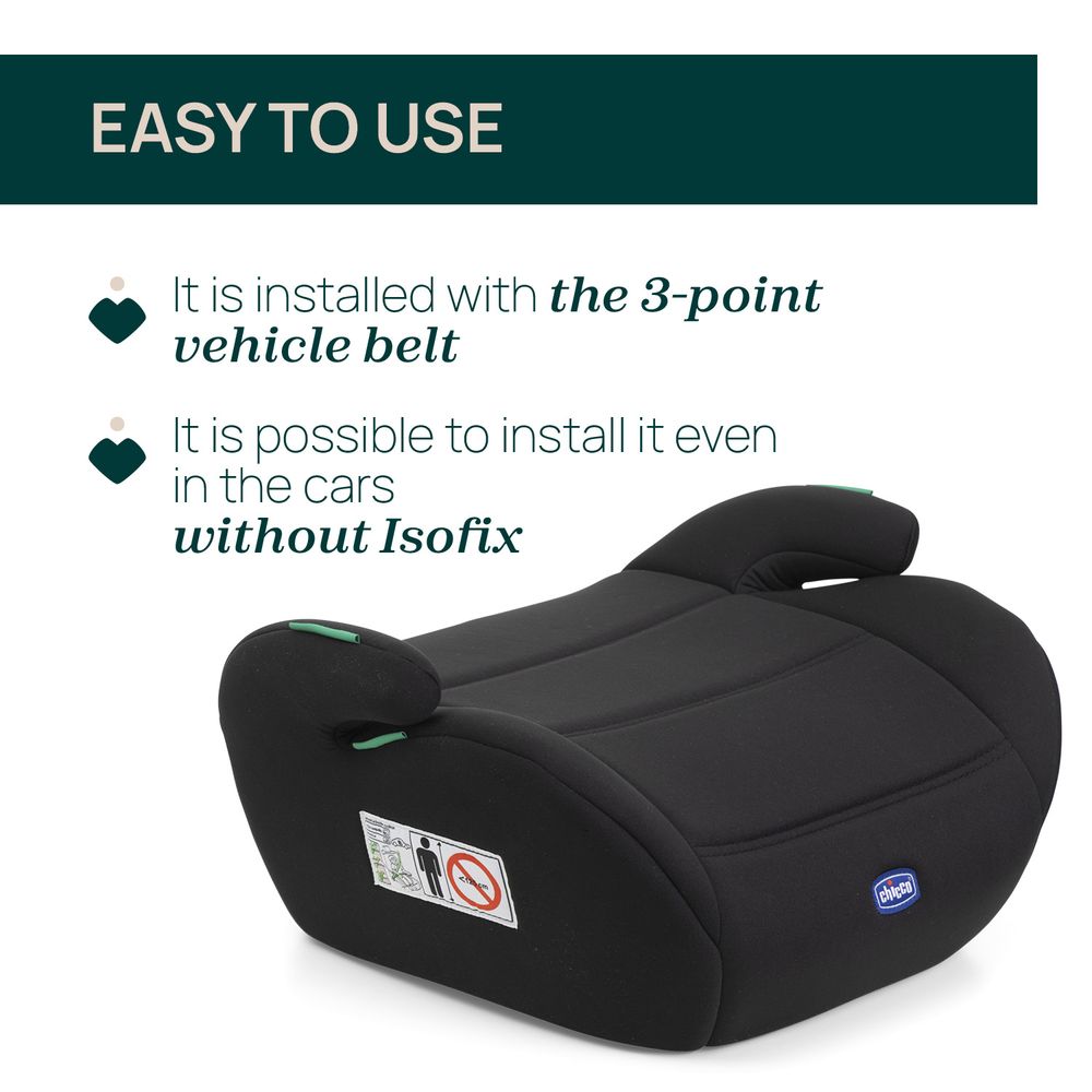 Chicco - Quasar Isize Booster Seat - Black