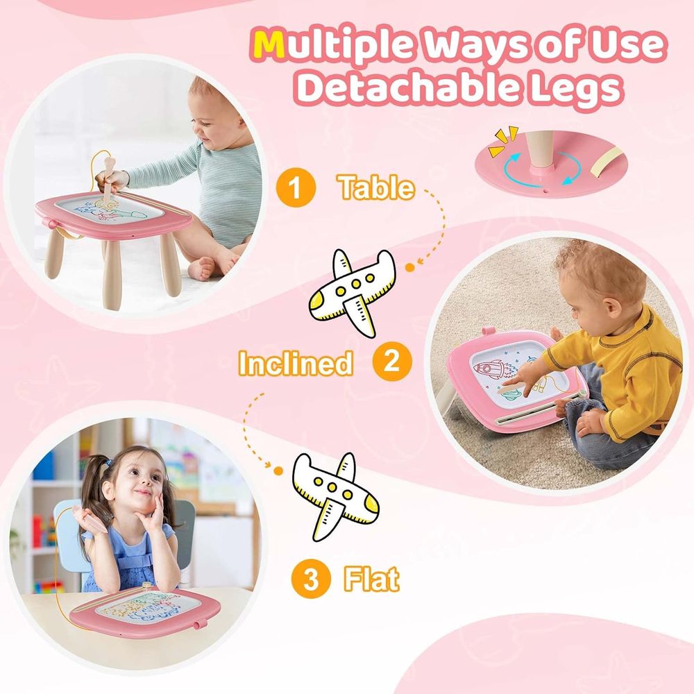 Mumfactory - Magnetic Drawing Board Tablet - Pink