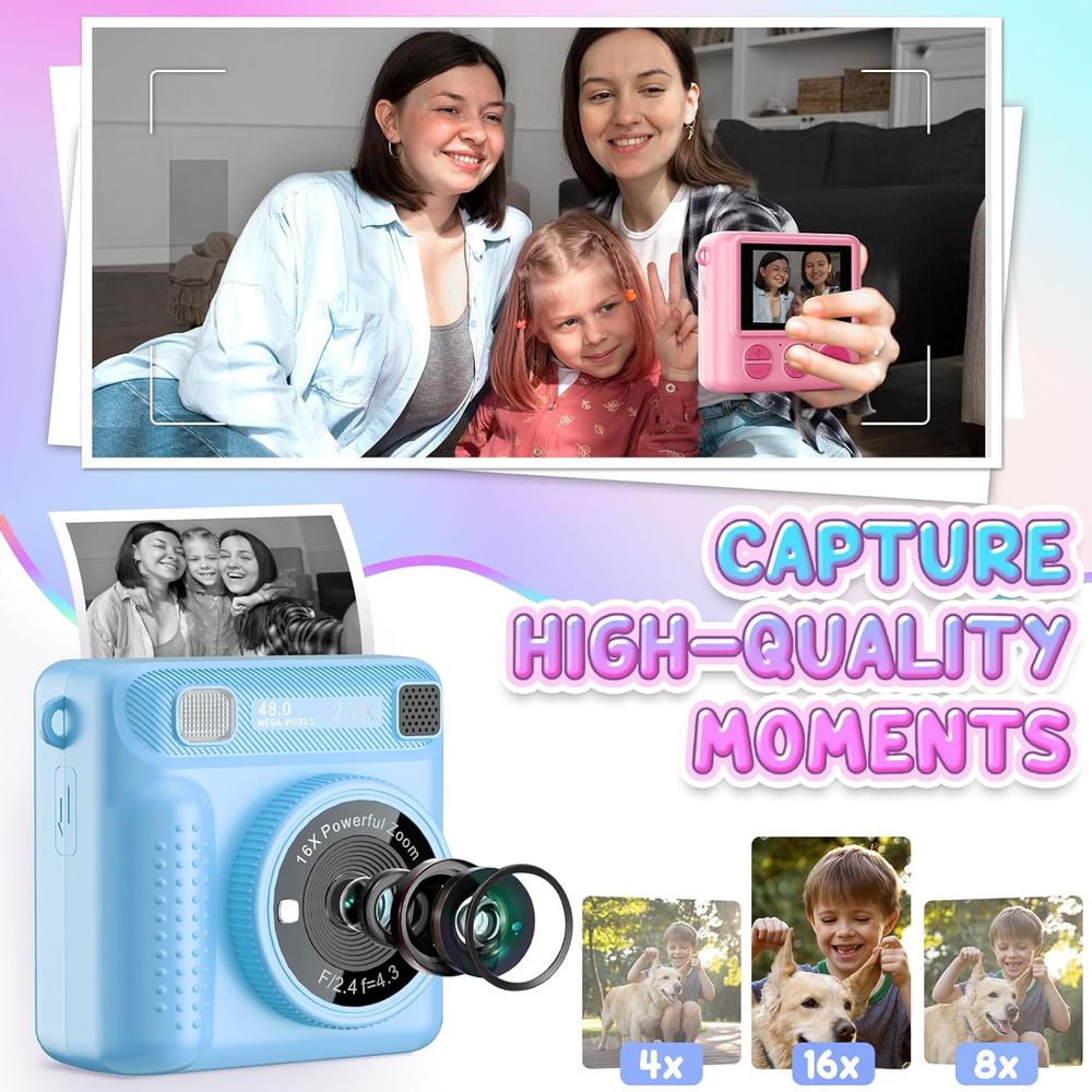 Mumfactory - Camera For Kids Instant Print