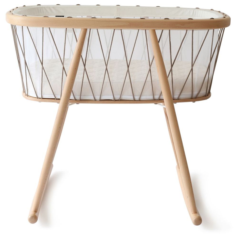 Charlie Crane - Kumi Cradle With Mesh And Organic Mattress