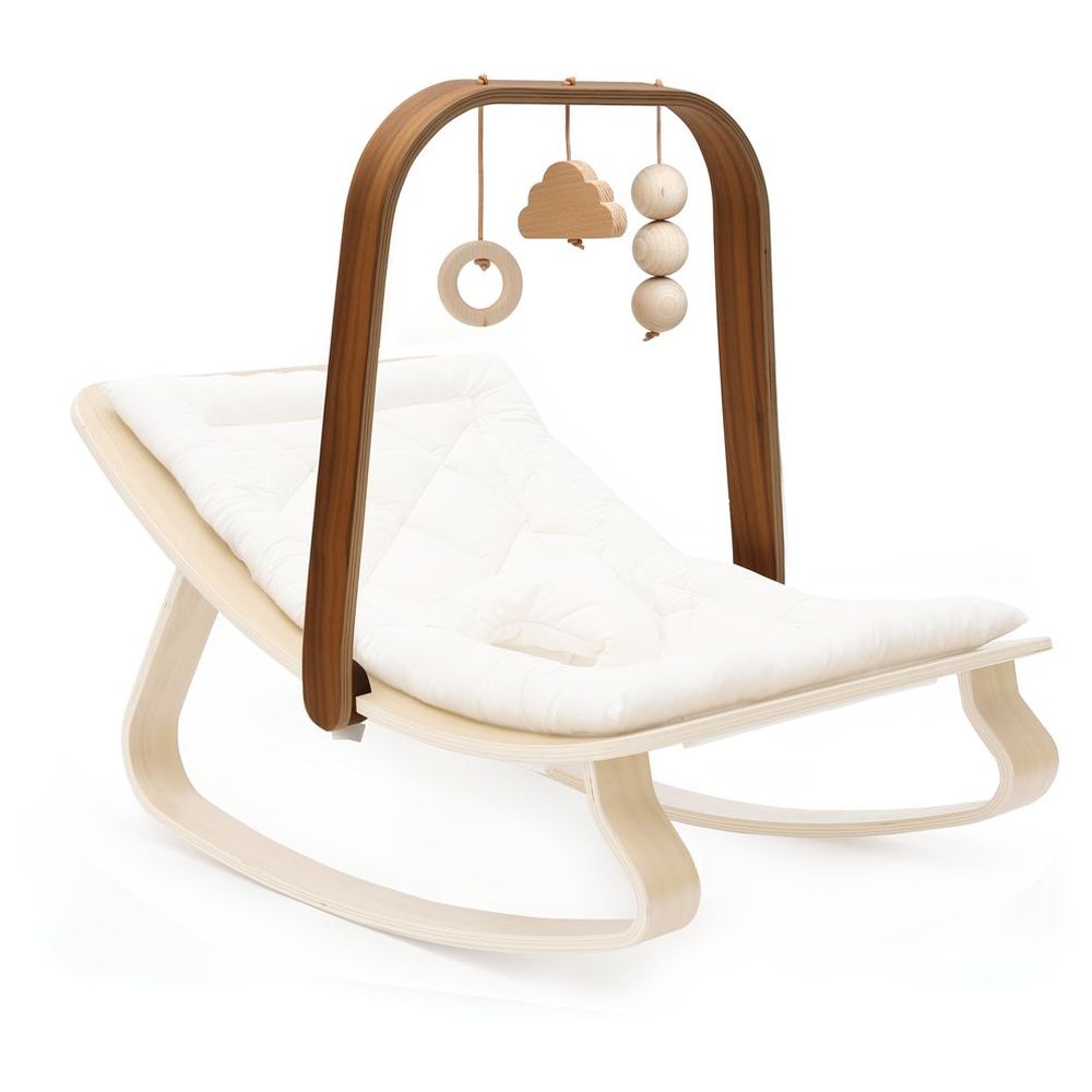 تشارلي كرين - كرسي هزاز للأطفال ليفو مع قوس نشاط