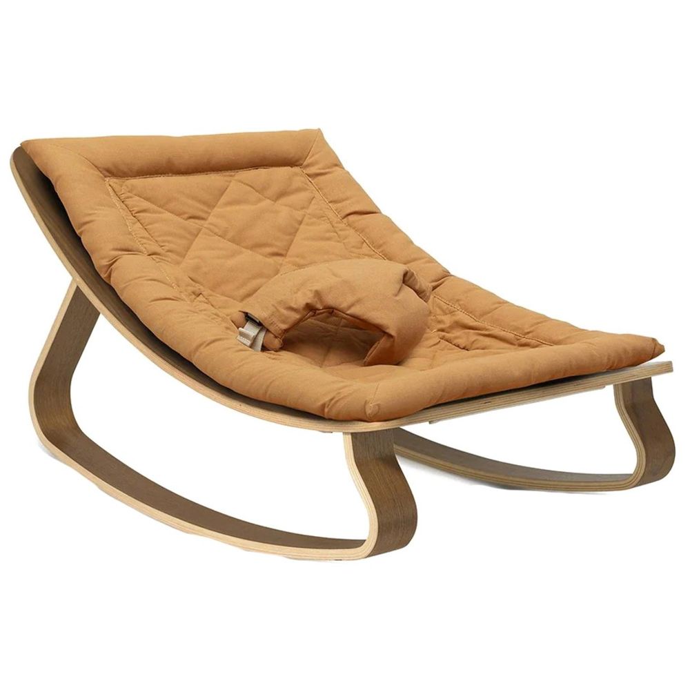 Charlie Crane - Levo Baby Bouncer - Walnut
