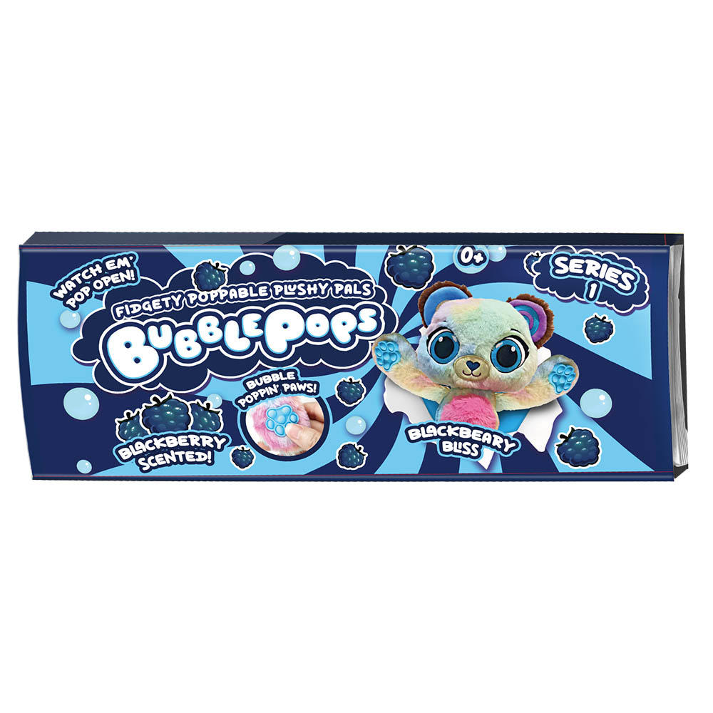 Bubble Pops - Blackbeary Bliss Plush Toy - 13.38-Inch