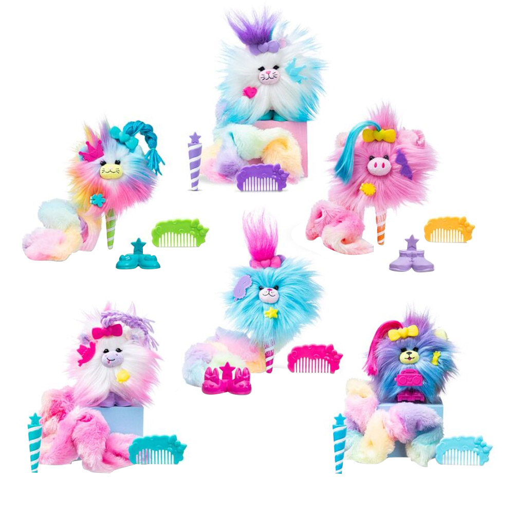 Cotton Candykins - Surprise Collectible Plush Playset - Design May Vary - 1 Pc