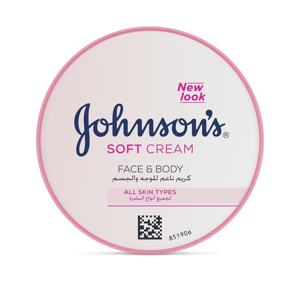 Johnson & Johnson - Soft Cream Face & Body - 200ml