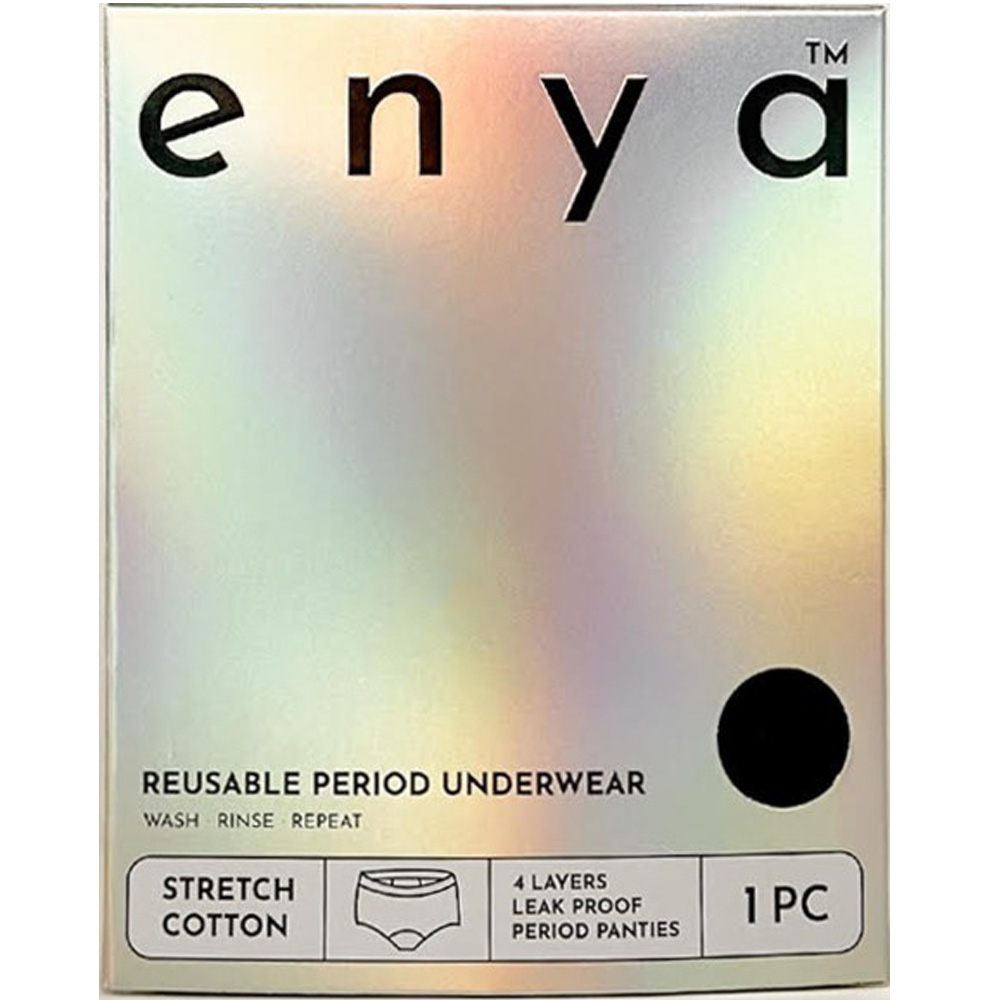 Enya - Stretch Cotton Panties - Black