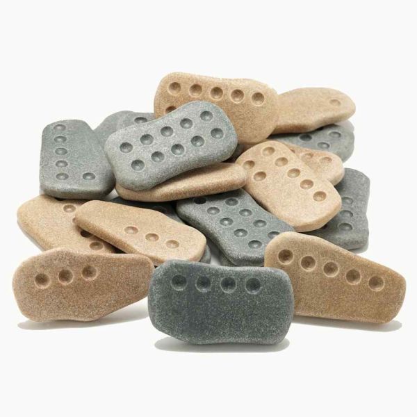 أحجار عد حسية من يلو دور - 20 قطعة