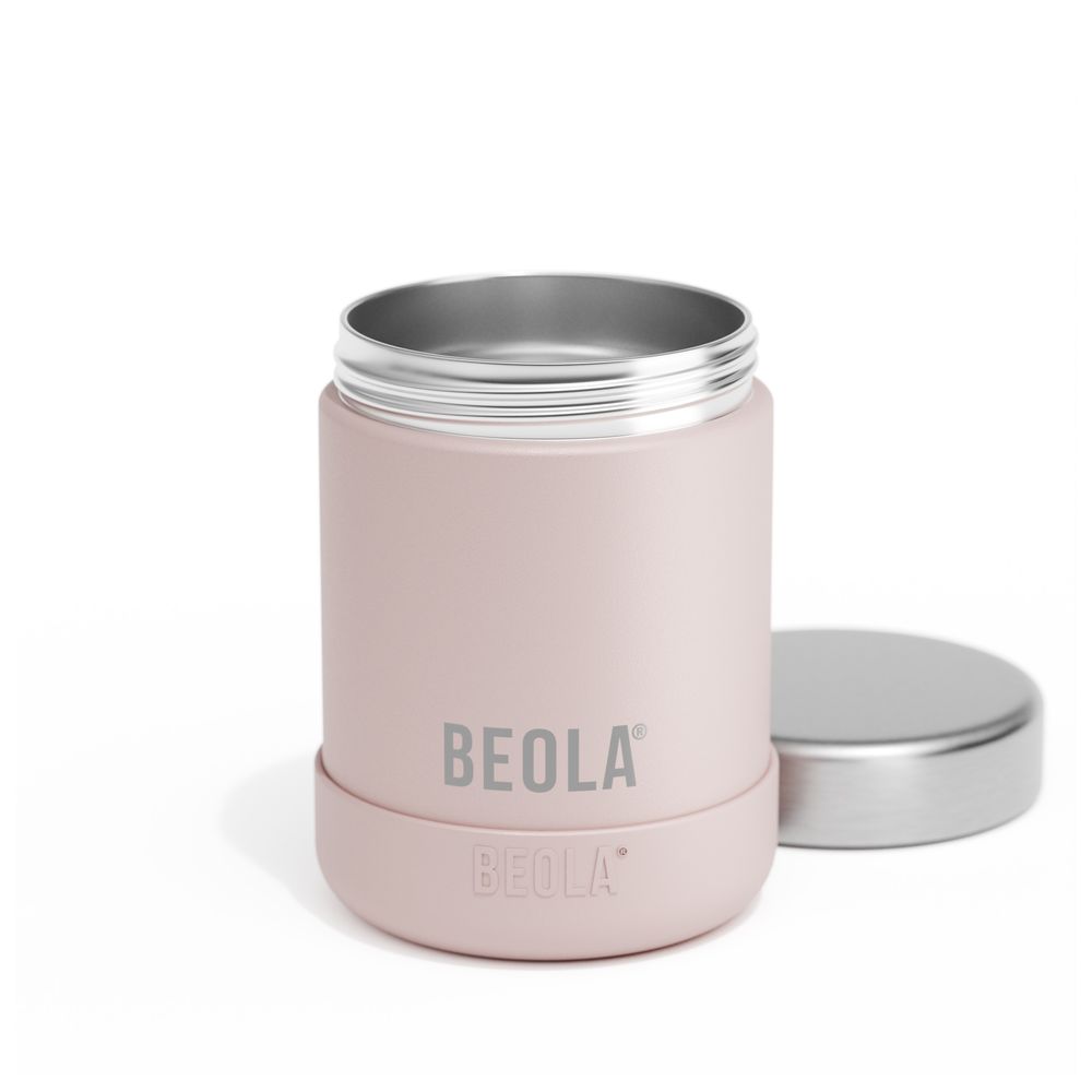 Beola - Insulated Stainless Steel Food Jar Thermos - Fashion Pink - 450 ml