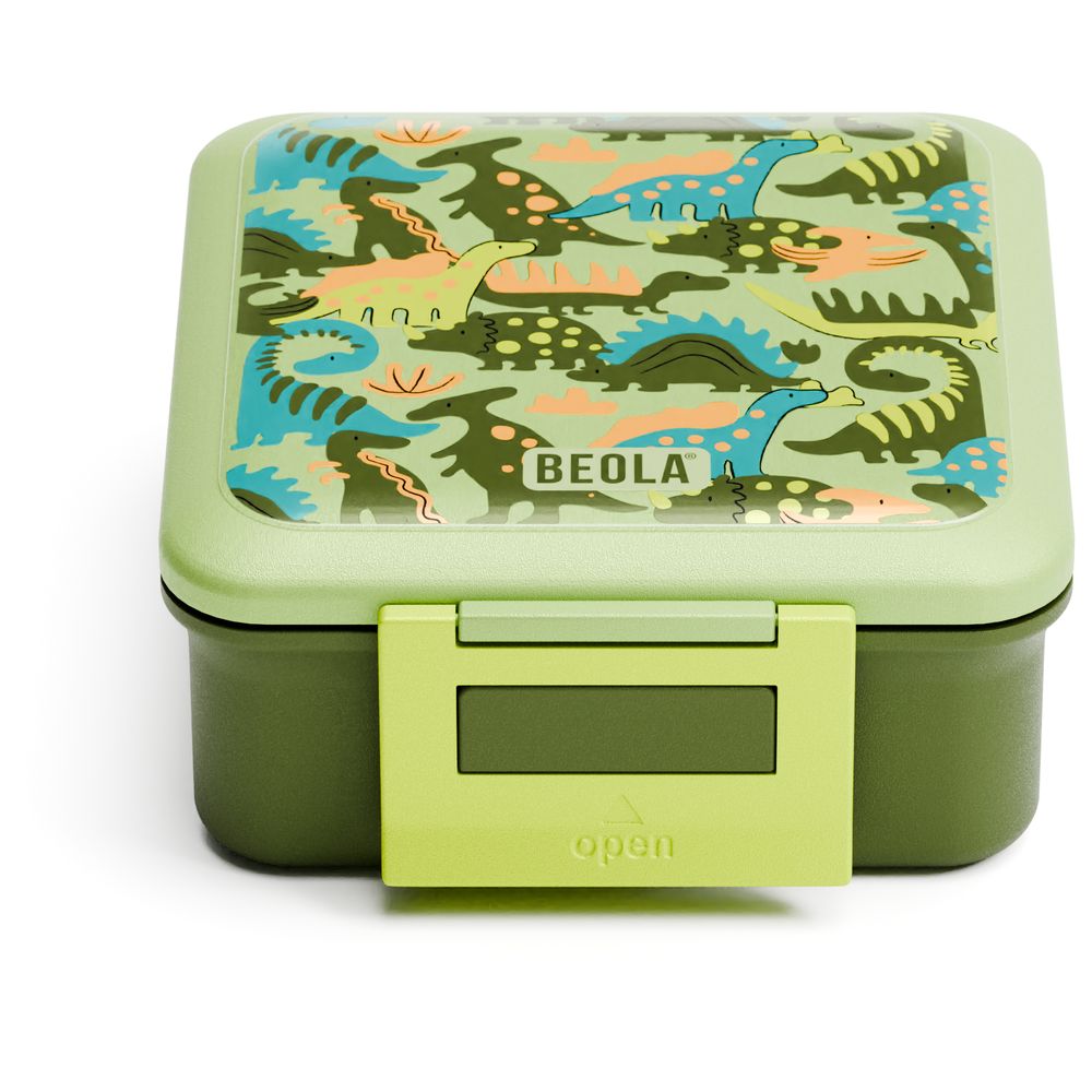 Beola - 5 Compartment Bento Lunch Box With Food Jar - Dino Dreams - 240 ml