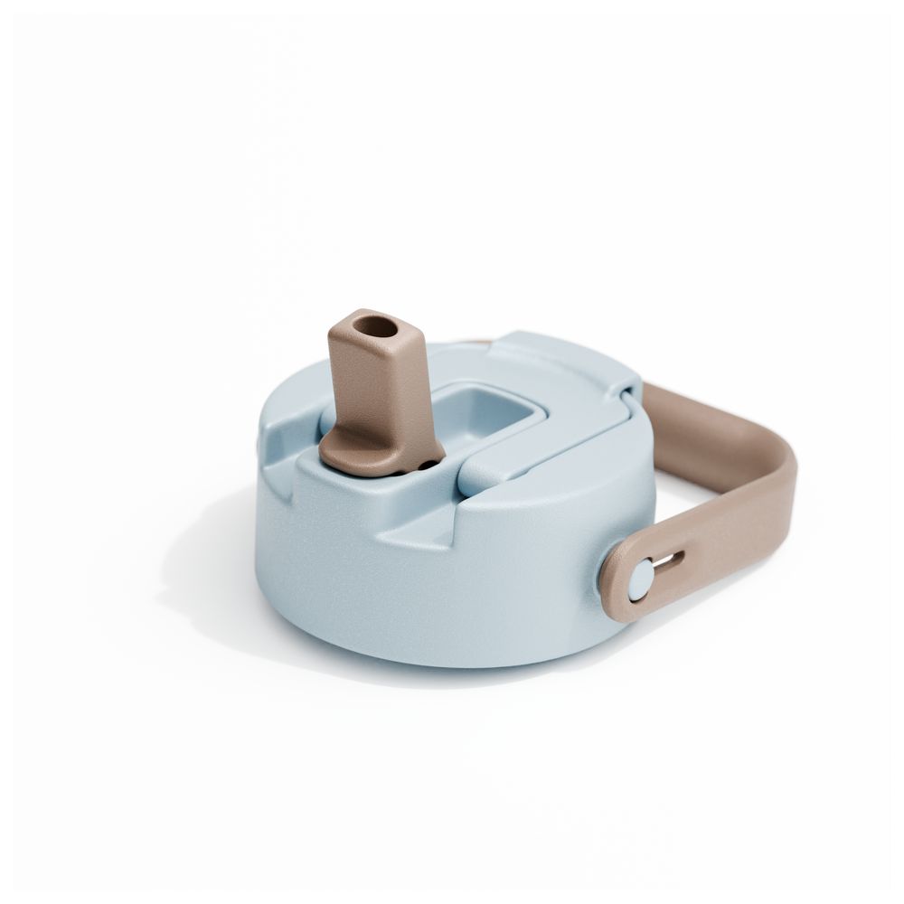 بيولا - زمزمية مياه معزولة بالتفريغ مع غطاءين - يوم رياضي - ٥٥٠ مل