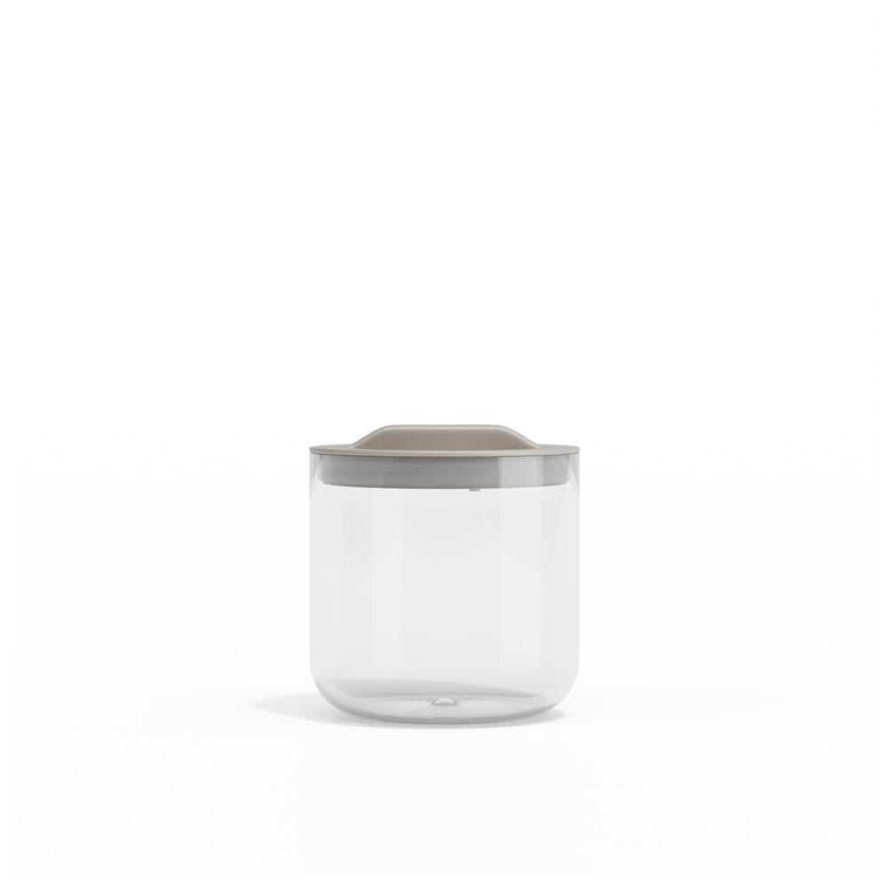 Beola - Insulated Stainless Steel Food Jar Thermos With Snack Container - Sand Dune - 600 ml