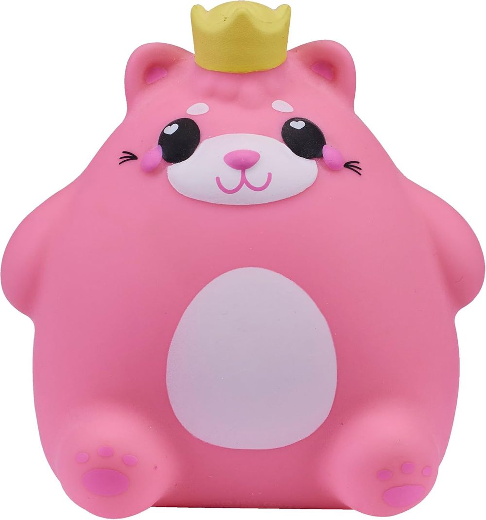 SMOOSHZEES - Cutezees Kitty Supersoft Cuddly And Squishy Toy - Pink