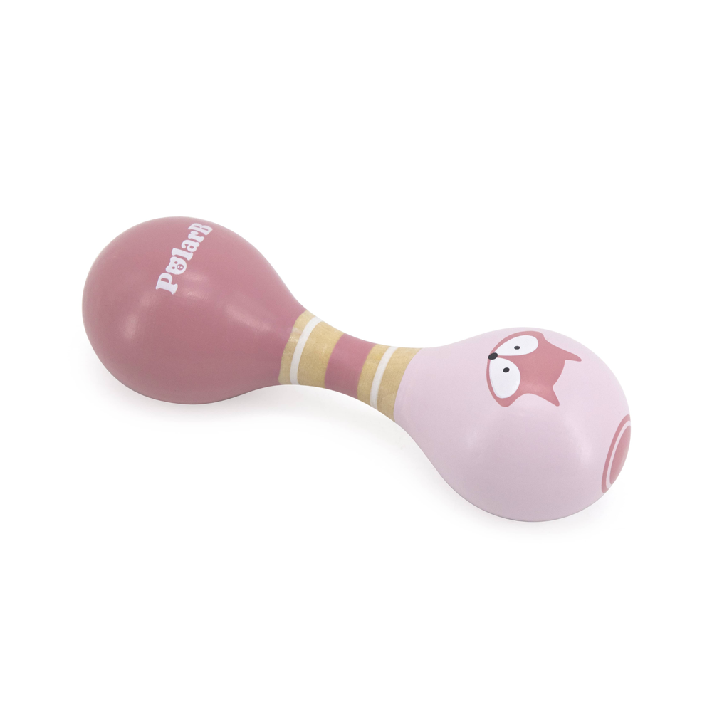 بولار بي - ماراكاس خشبية مزدوجة - ثعلب