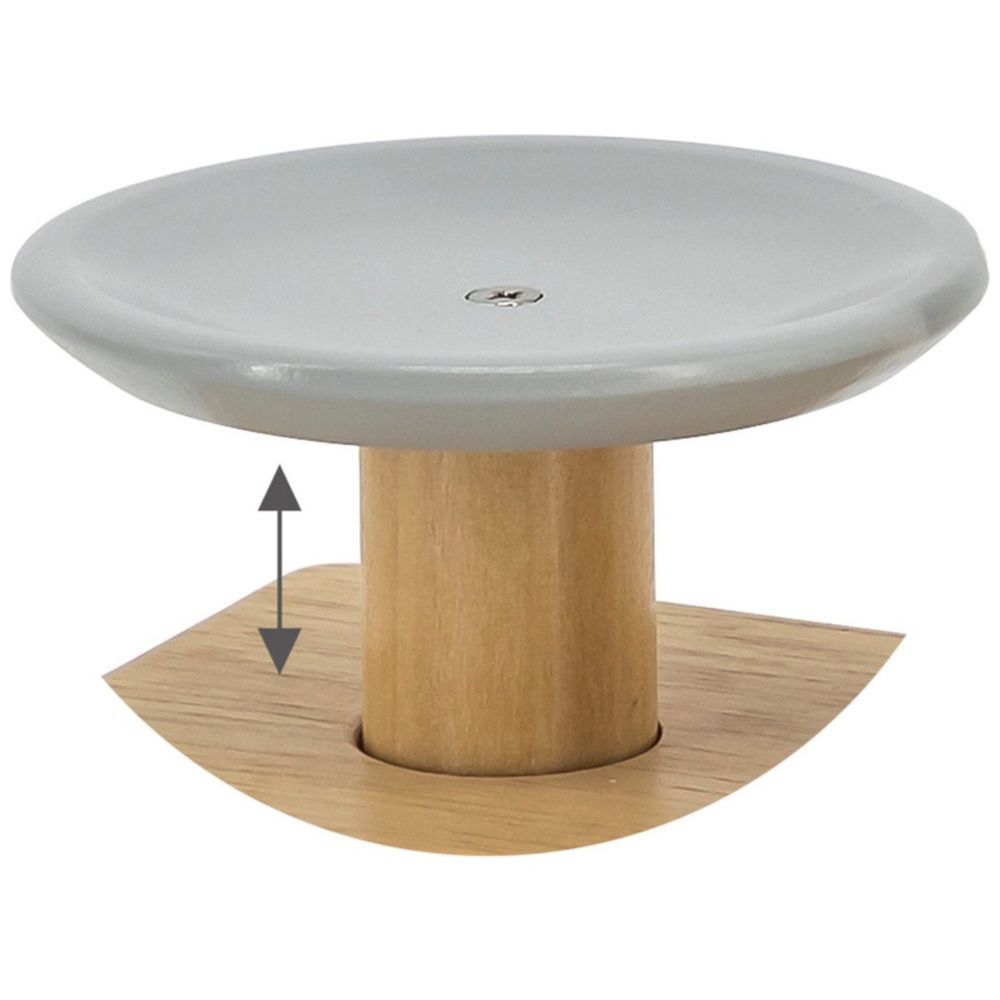 Viga - Wooden Shop Weighing Scale Toy - Gray & White Retail Balance