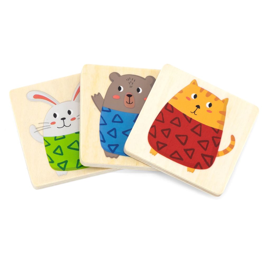 فيجا - لعبة استجابة سريعة، لعبة مونتيسوري خشبية لتنمية سرعة الرؤية والتعرف على الأنماط