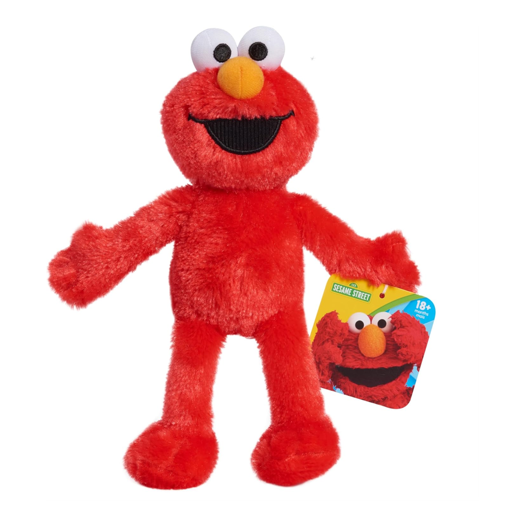 Sesame Street - Elmo Soft Plush Stuffed Toy - Red - 21.5 cm