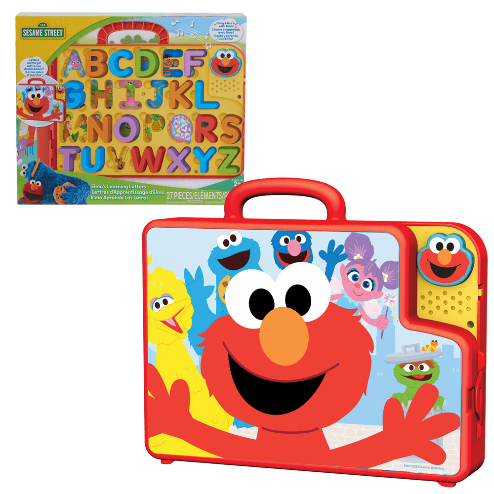 Sesame Street - Elmo's Learning Letter Educational Toy - Multicolor - 27 Pcs