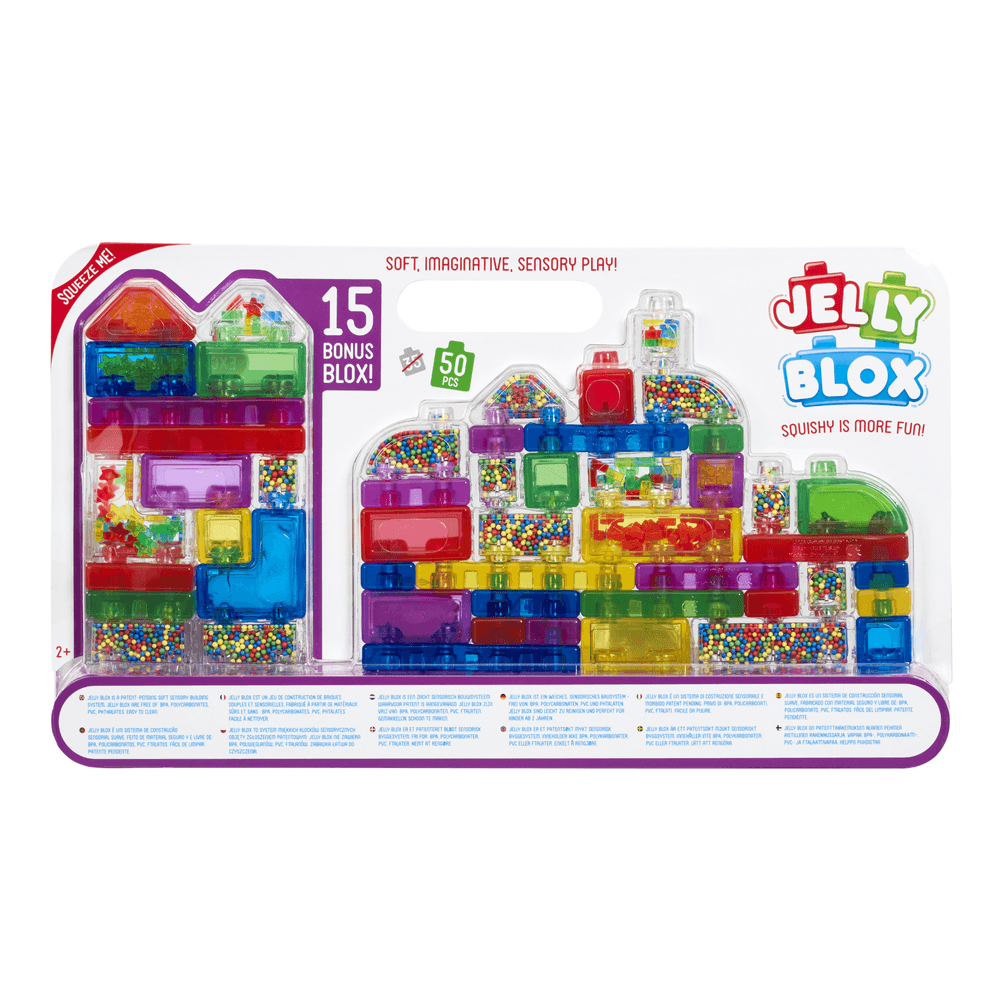 Jelly Blox - Goliath Mega Building Blocks Set - 50 Pcs