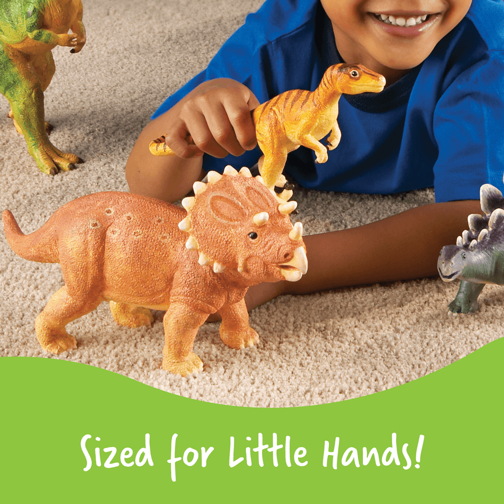 Learning Resources - Jumbo Dinosaur Toy Set - 5 Pcs