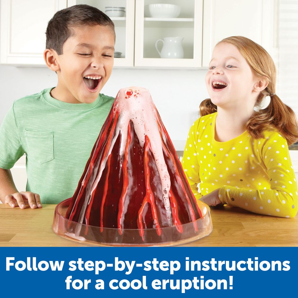 ليرننغ ريسورسز - نموذج مقطع عرضي لبركان يثور