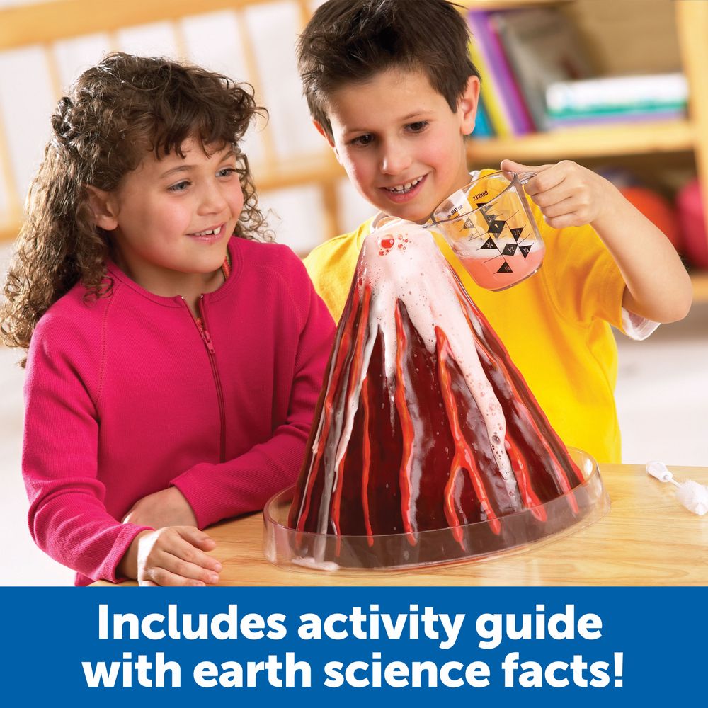 ليرننغ ريسورسز - نموذج مقطع عرضي لبركان يثور