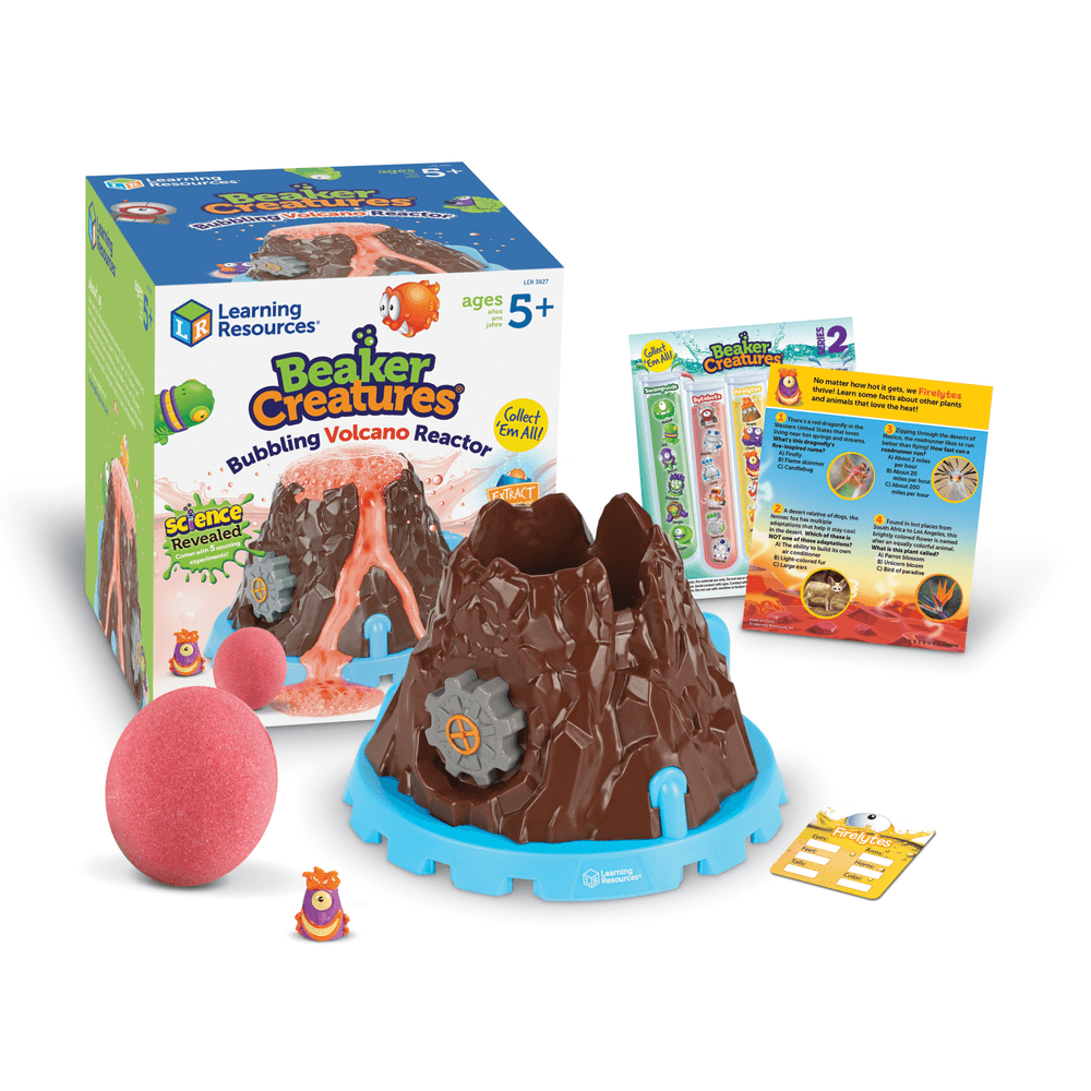 Learning Resources - Beaker Creatures Bubbling Volcano Reactor Science Experiment Kit