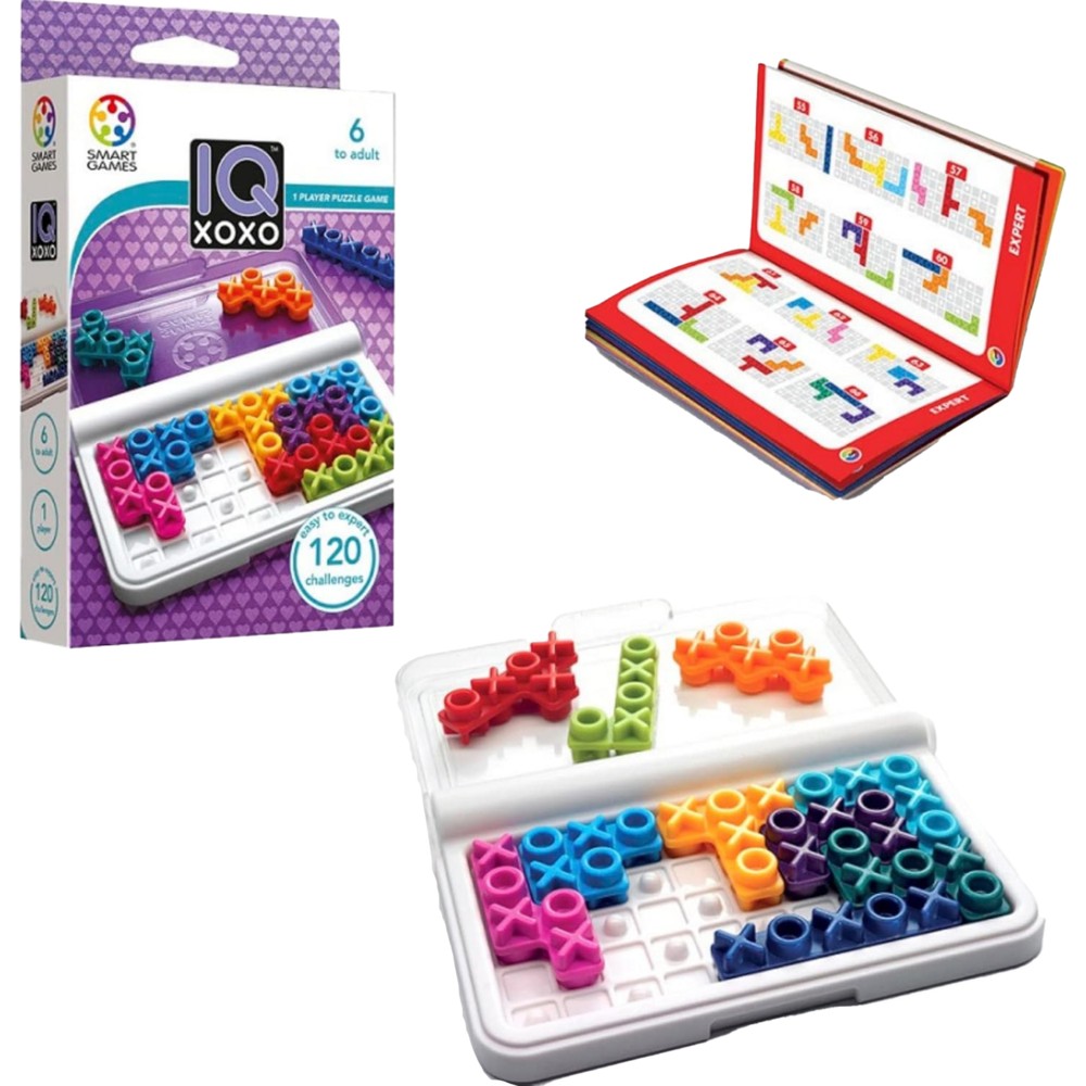 لعبة لوحية SmartGames - IQ XOXO