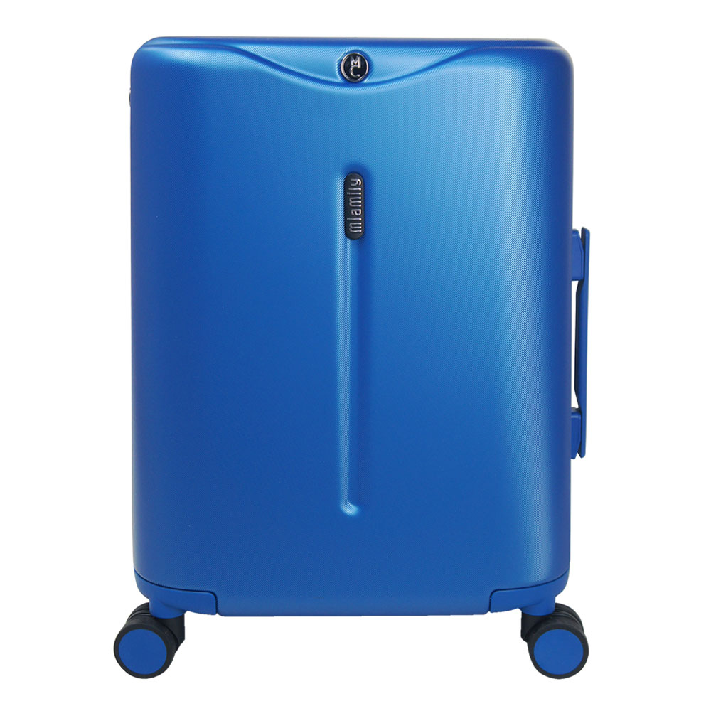 Miamily - Carry-On Luggage Trolley Bag - Cobalt Blue - 18-inch