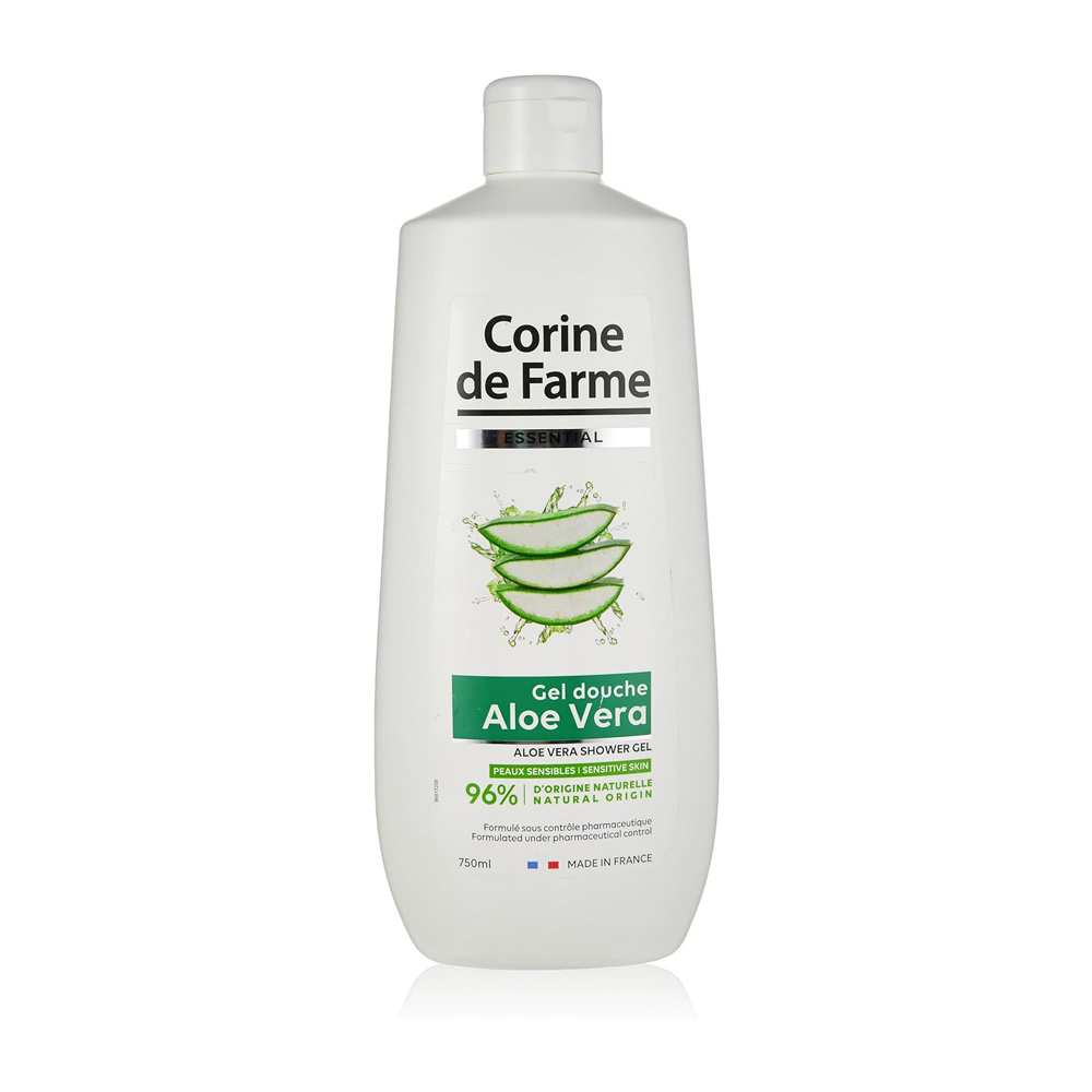 كورين دي فارم - جل الاستحمام الأساسي بالصبار - 750 مل