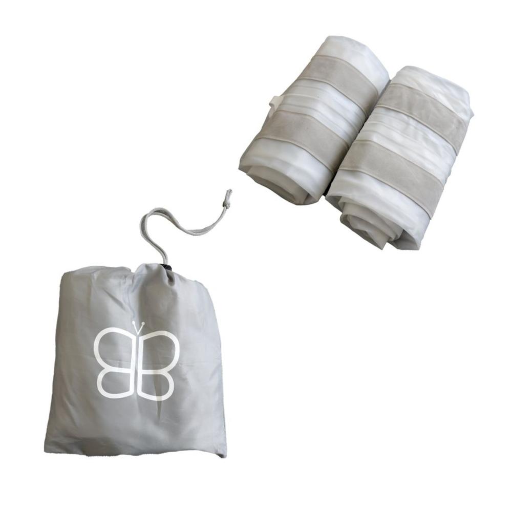 Bbluv - Bumps Inflatable Bed Rails - Grey - Pack of 2