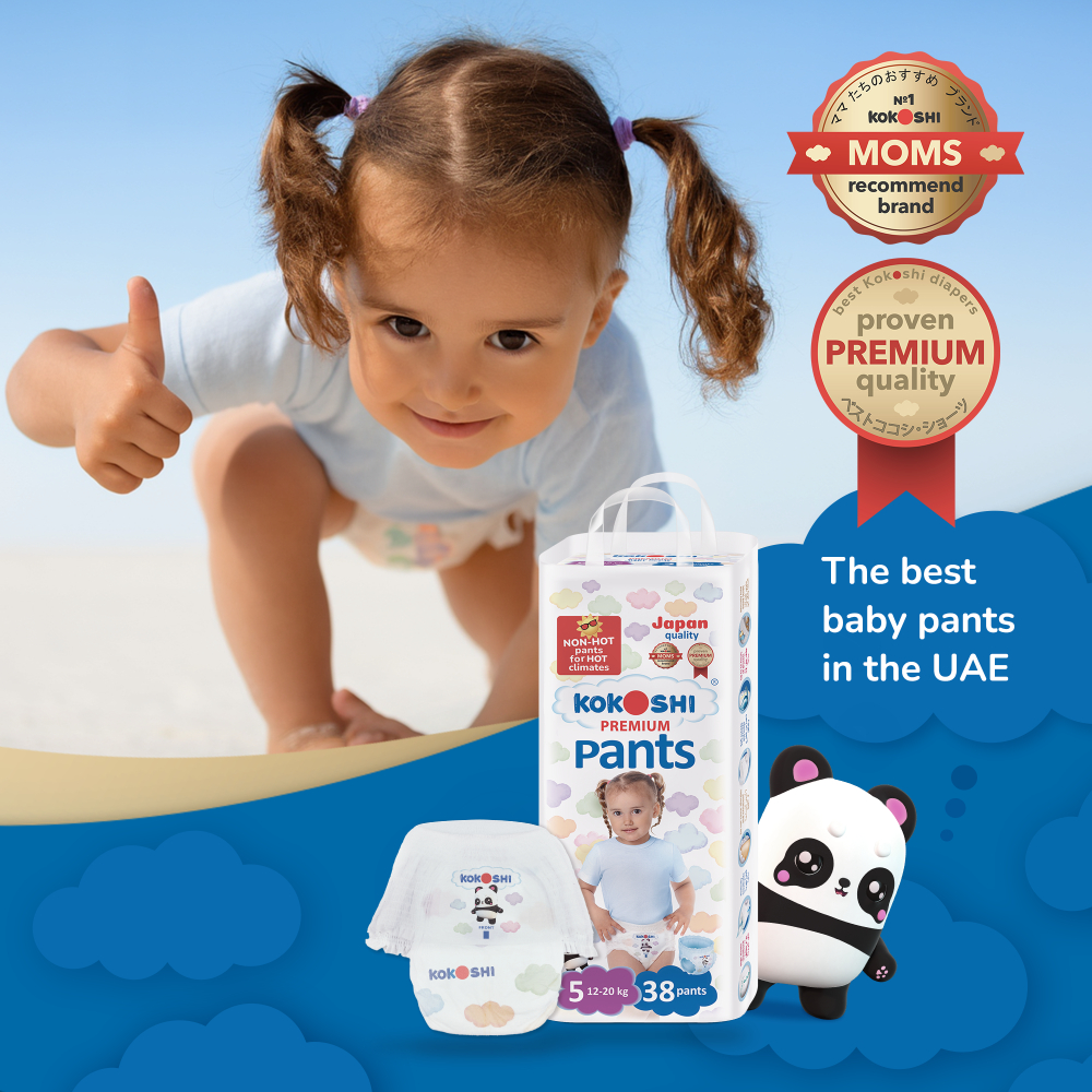 Kokoshi - Premium Baby Pants - Size 5 - 12-20kg - 152 pcs