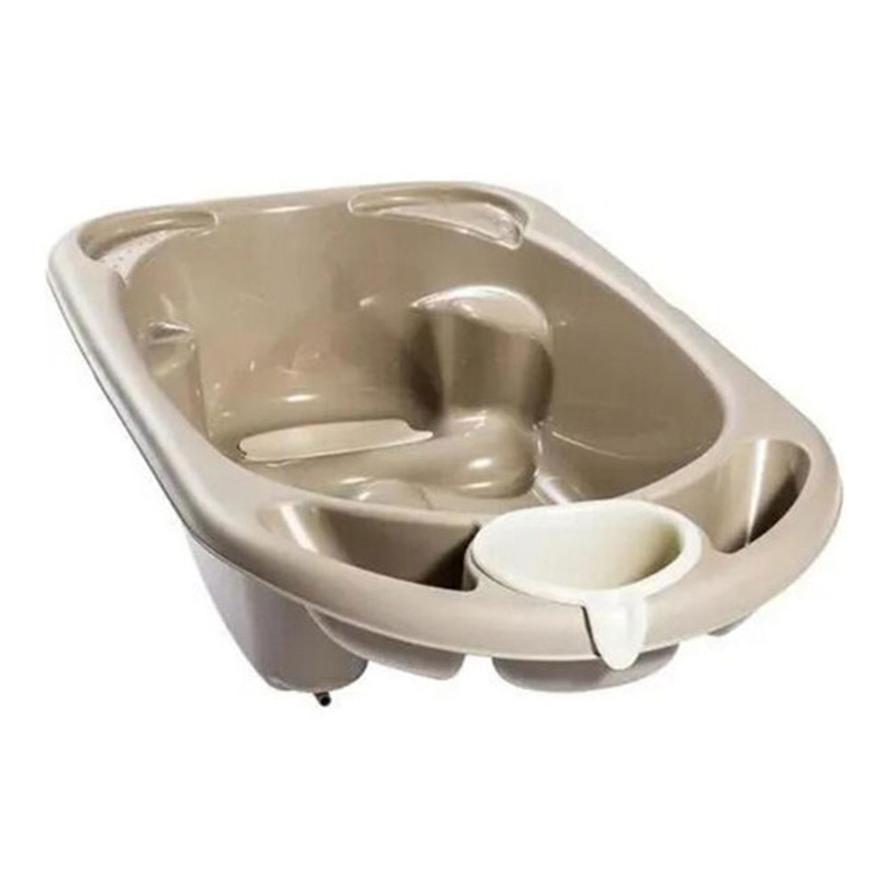 كام - حوض استحمام بيبي بانيو مع قاعدة - بيج غامق